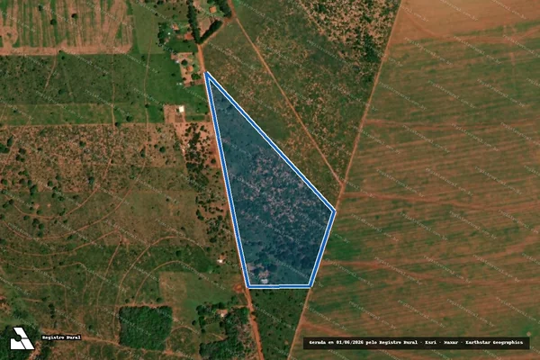 Imagem de satélite de Projeto de Assentamento Eldorado I - Lote  428 em Sidrolândia - MS