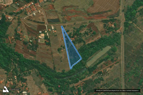 Imagem de satélite de Fazenda Pederneiras de baixo - Parcela 1 em Pederneiras - SP