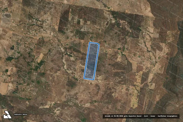 Imagem de satélite de LOTE 37 DO PA LIBERDADE FLORES I - PARTE I em Flores de Goiás - GO