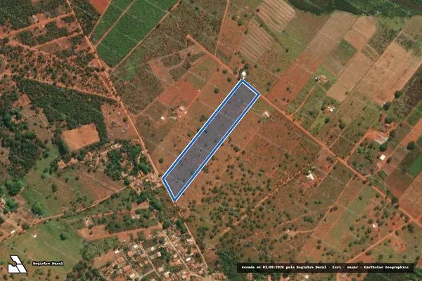 Imagem de satélite de Fazenda Vivendas do Cerrado  - Gleba 45 em Curvelo - MG