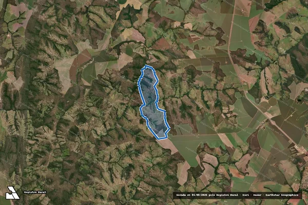 Imagem de satélite de FAZENDA CONCEIÇÃO E BOA VISTA em Campo Limpo de Goiás - GO