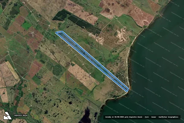Imagem de satélite de Timbauba em Santa Vitória do Palmar - RS