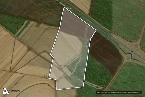 Imagem de satélite de FAZENDA PROGRESSO ? GLEBA III - REMANESCENTE em Lençóis Paulista - SP