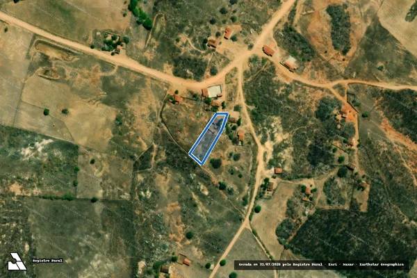 Imagem de satélite de SÍTIO FOZ ? LOTE 0687 - Parte 1 em Iracema - CE