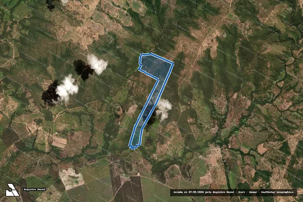 Imagem de satélite de FAZENDA GERAIS OU EXTREMA DOS GERAIS - Perímetro 01 em Arinos - MG