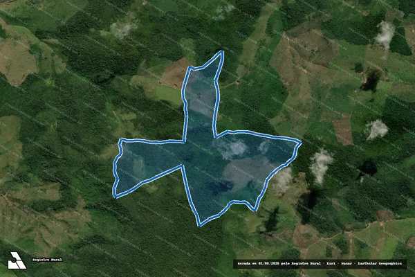 Imagem de satélite de FAZENDA SILINO - Parte 01 em Paulo Ramos - MA