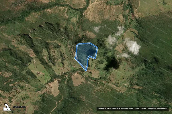 Imagem de satélite de FAZENDA CANTALEIRA - FAZENDA CANTAREIRA-GLEBA 04 em Felisburgo - MG