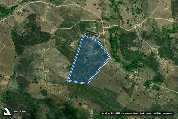 Imagem de satélite de Fazenda Alagamar - Parte 277 - Severino Pedro da Silva Filho em Itabaiana - PB