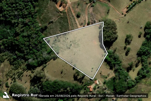 Imagem de satélite de RANCHO DA PAZ - RANCHO DA PAZ em Bueno Brandão - MG