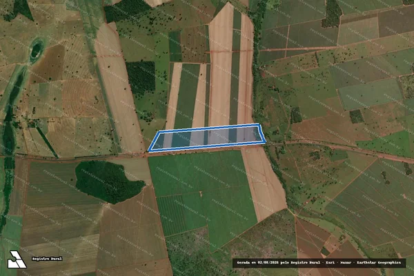 Imagem de satélite de Fazenda Bom Sucesso - Parte 1 em Iturama - MG