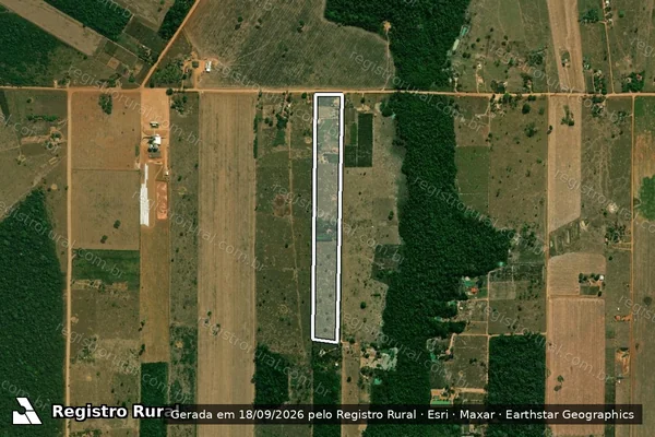 Imagem de satélite de / SÃO MIGUEL DO GUAPORÉ – LOTE 08-C