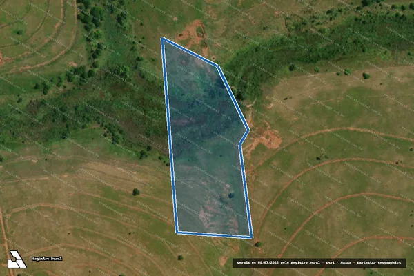 Imagem de satélite de FAZENDA ALTO ALEGRE - FAZENDA ALTO ALEGRE em Ivinhema - MS