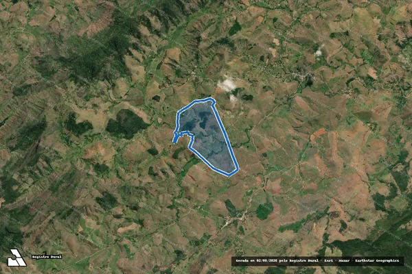 Imagem de satélite de Fazenda Jatuy - Parte 1 em Cambuci - RJ