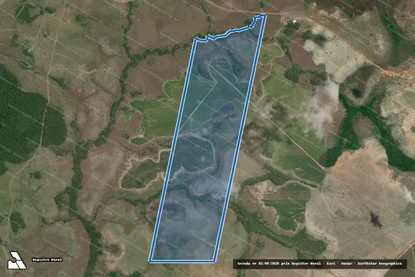 Imagem de satélite de TD FAZENDA FORTALEZA - PARTE DESMEMBRADA I em Alto Alegre - RR