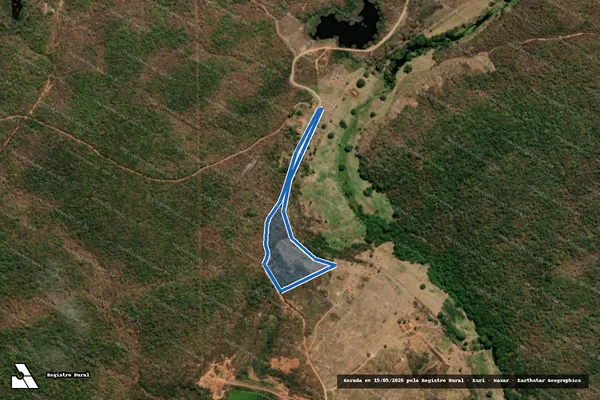 Imagem de satélite de SÍTIO PALESTINA - SÍTIO PALESINA GLEBA 005 em Acopiara - CE