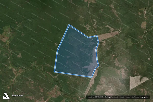 Imagem de satélite de FAZENDA SÃO LUIS - PARTE 1 em Aldeias Altas - MA