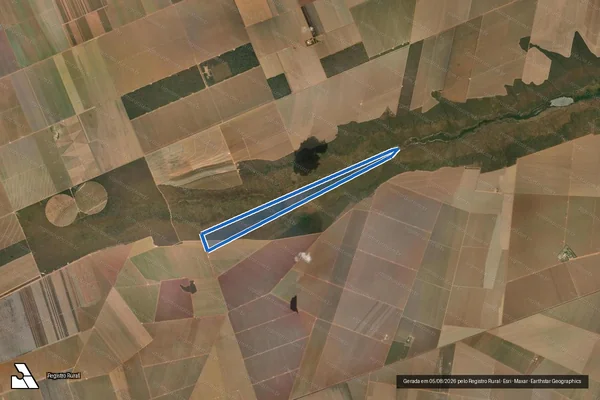 Imagem de satélite de Fazenda Nossa Senhora da Salete III - Parte 1 em São Desidério - BA
