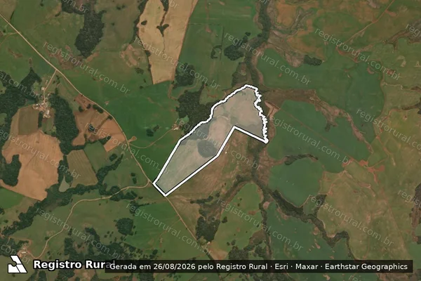 Imagem de satélite de Minha Área - Capão do Apolinário ? 1 em Capão Bonito do Sul - RS