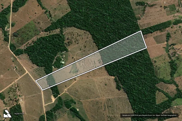 Imagem de satélite de Sitio Schutz -Lote 11 - Parte 1 em Cotriguaçu - MT