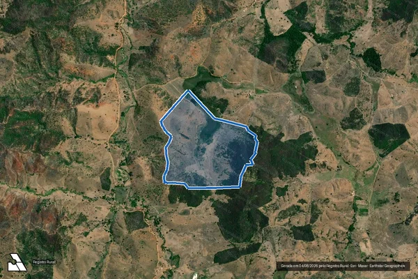 Imagem de satélite de FAZENDA BEIJA FLOR ? CORREGO DO BEIJA FLOR - Parte 1 em Tarumirim - MG