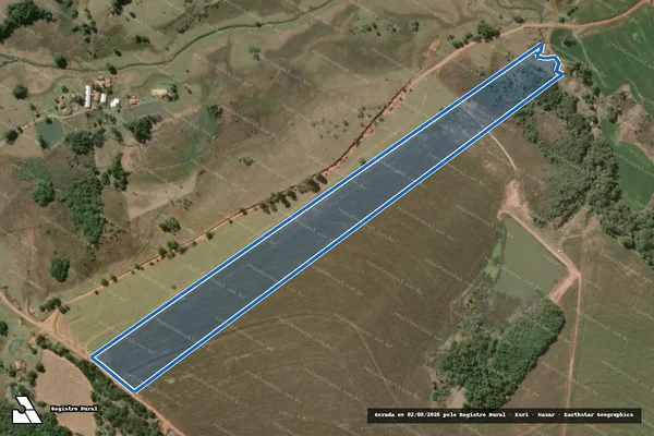 Imagem de satélite de Fazenda Restinga I - . em Tejupá - SP