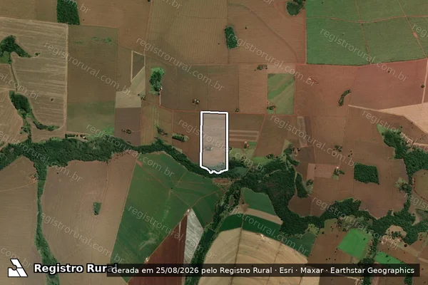 Imagem de satélite de Lote 15 - Projeto de Assentamento Bauzinho - Lote 15 ? PA Bauzinho em Santa Helena de Goiás - GO