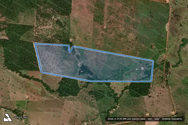 Imagem de satélite de P. A. Fartura - LOTE 36