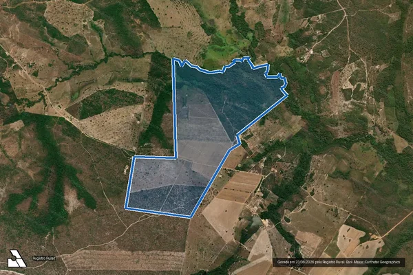 Imagem de satélite de Fazenda Sacada em Riachão - MA