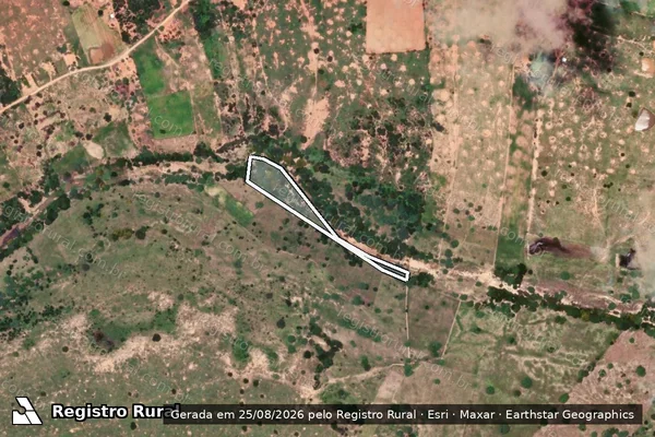 Imagem de satélite de Fazenda Kamilia - Gleba C em Espinosa - MG
