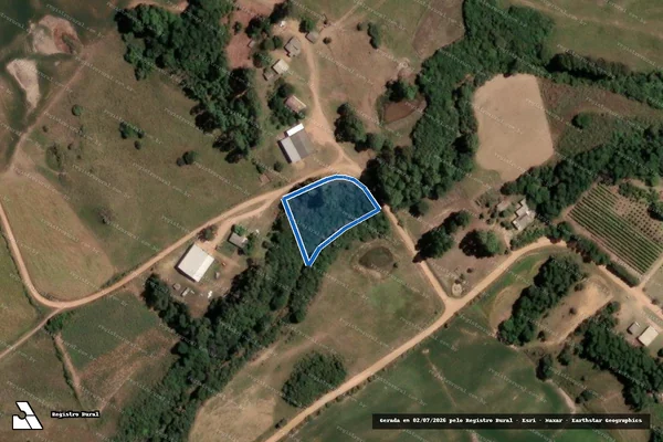 Imagem de satélite de PE Nossa Senhor Aparecida I - Lote 08B em Candiota - RS