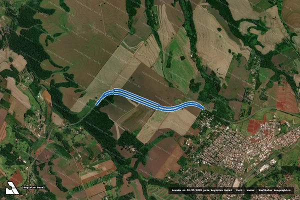 Imagem de satélite de LOTE N° 199 – FAZENDA FIGUEIRA em Apucarana - PR