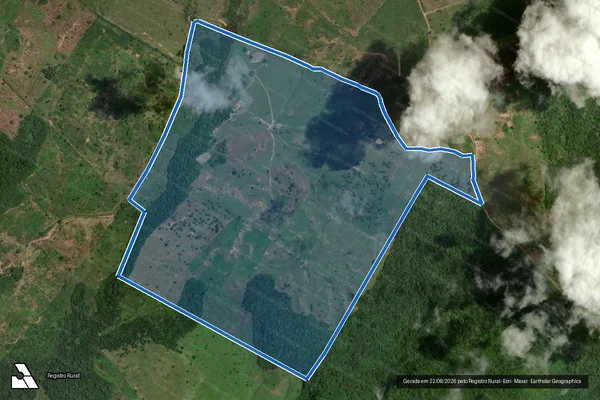 Imagem de satélite de FAZENDA SÃO JOSÉ DE RIBAMAR - PARCELA DESMEMBRADA em Vila Nova dos Martírios - MA