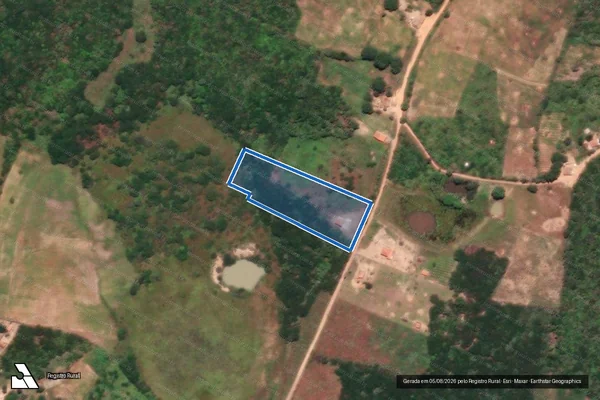 Imagem de satélite de LOTE 1518 - SITIO MELOSA  - Parte 1 em Potengi - CE