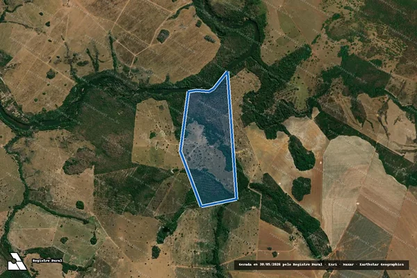 Imagem de satélite de FAZENDA BURITIZAL - FAZENDA BURITIZAL em Piranhas - GO