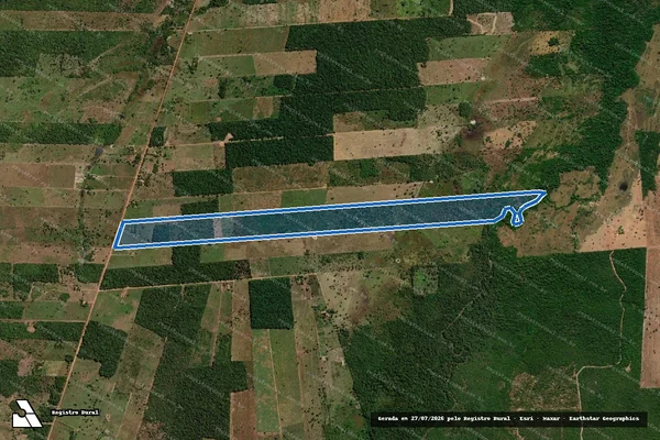 Imagem de satélite de Lote ? 152, P. A. Dom Pedro - Lote ? 152 em São Félix do Araguaia - MT