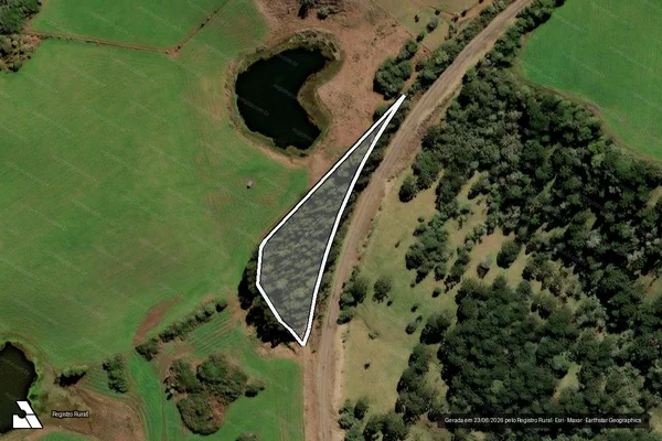 Imagem de satélite de FAZENDA DA VITORIA GUARDA MOR - Gleba A em Curitibanos - SC