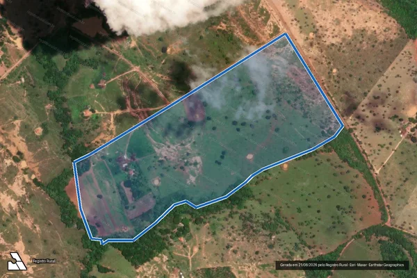 Imagem de satélite de LOTE 18 DO PA PAPA MEL - LOTE 18 DO PA PAPA MEL em Unaí - MG