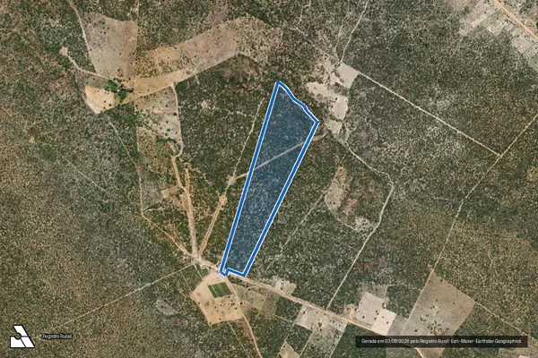 Imagem de satélite de SITIO ROTEIRO  - Parte 1 em Ibimirim - PE