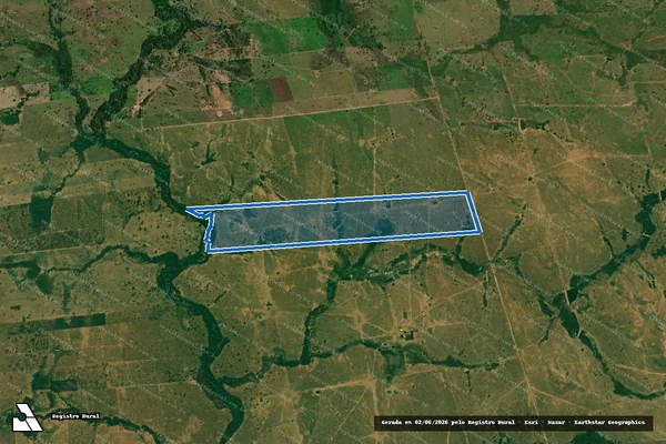 Imagem de satélite de FAZENDA DOIS IRMÃOS - Faz Dois Irmãos em Figueirópolis D'Oeste - MT