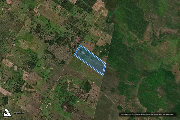 Imagem de satélite de P.A SADIA VALE VERDE-LOTE Nº 346 / P.A SADIA VALE VERDE-LOTE LOTE Nº 346