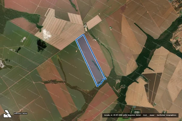 Imagem de satélite de FAZENDA FABIANE - Parte 1 em Lucas do Rio Verde - MT