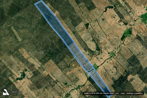 Imagem de satélite de SITIO COCHOS - Parcela 1 em Itaporanga - PB