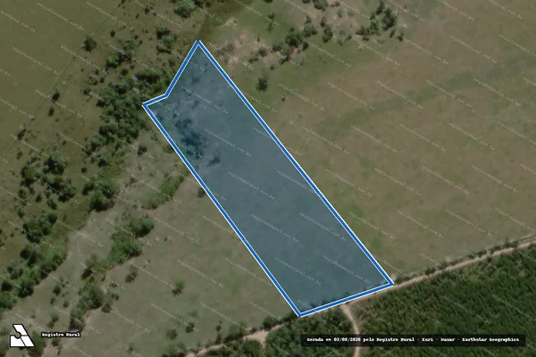 Imagem de satélite de Fazenda Rochedo e Cachoeirinha - Gleba C em Caravelas - BA