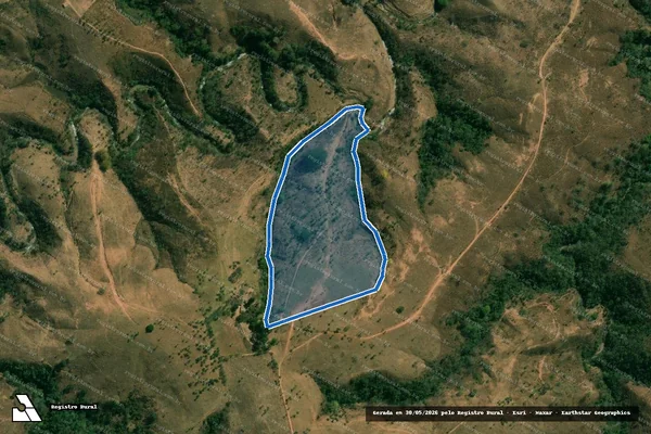 Imagem de satélite de FAZENDA BALSAMO - Parte 1 em Carmo do Paranaíba - MG