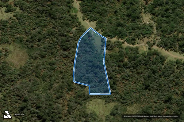 Imagem de satélite de Fazenda Faxinal dos Henriques - Parte 1 em Urubici - SC