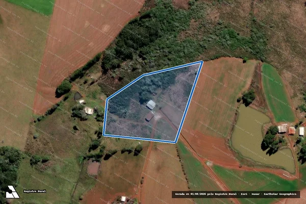 Imagem de satélite de Lote 22 ? Área Comunitária ? PA Herdeiros do Contestado - Parte 1 em Curitibanos - SC