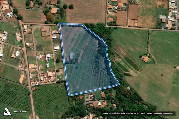 Imagem de satélite de Sítio Mato Dentro - Parcela 1 em Limeira - SP