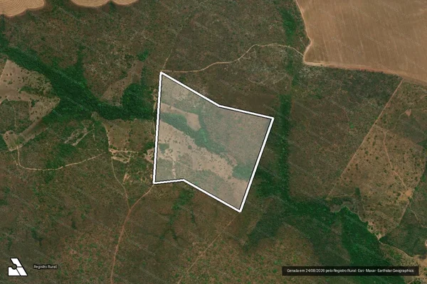 Imagem de satélite de FAZENDA ALEGRIA - Parcela 1 em São Raimundo das Mangabeiras - MA