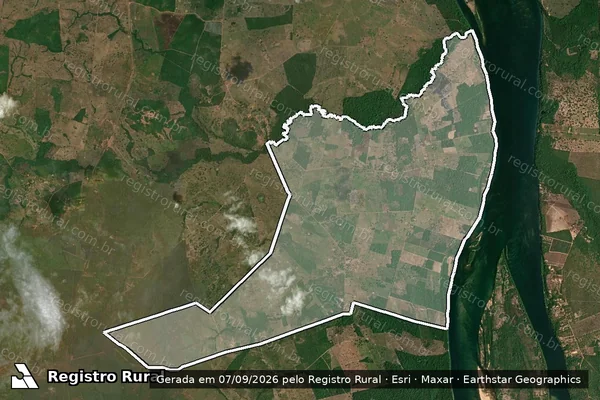 Imagem de satélite de PA COCAL - PA COCAL em Maurilândia do Tocantins - TO