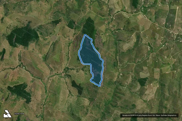 Imagem de satélite de Fazenda Bocaiuva - Parte 4 em Ecoporanga - ES